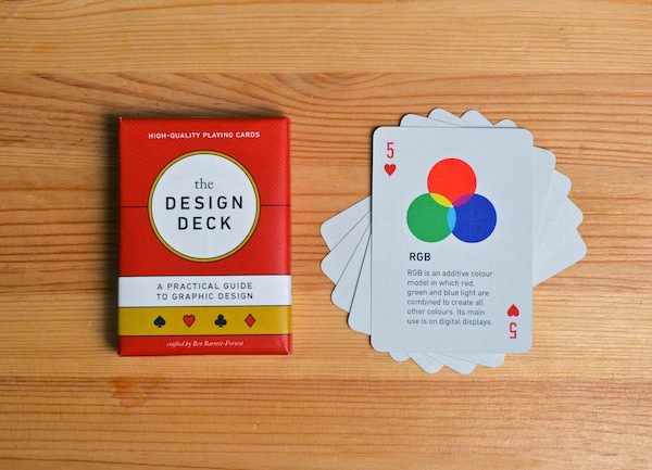 baraja gráfica the design deck, ben barrett-forrest, 2014.